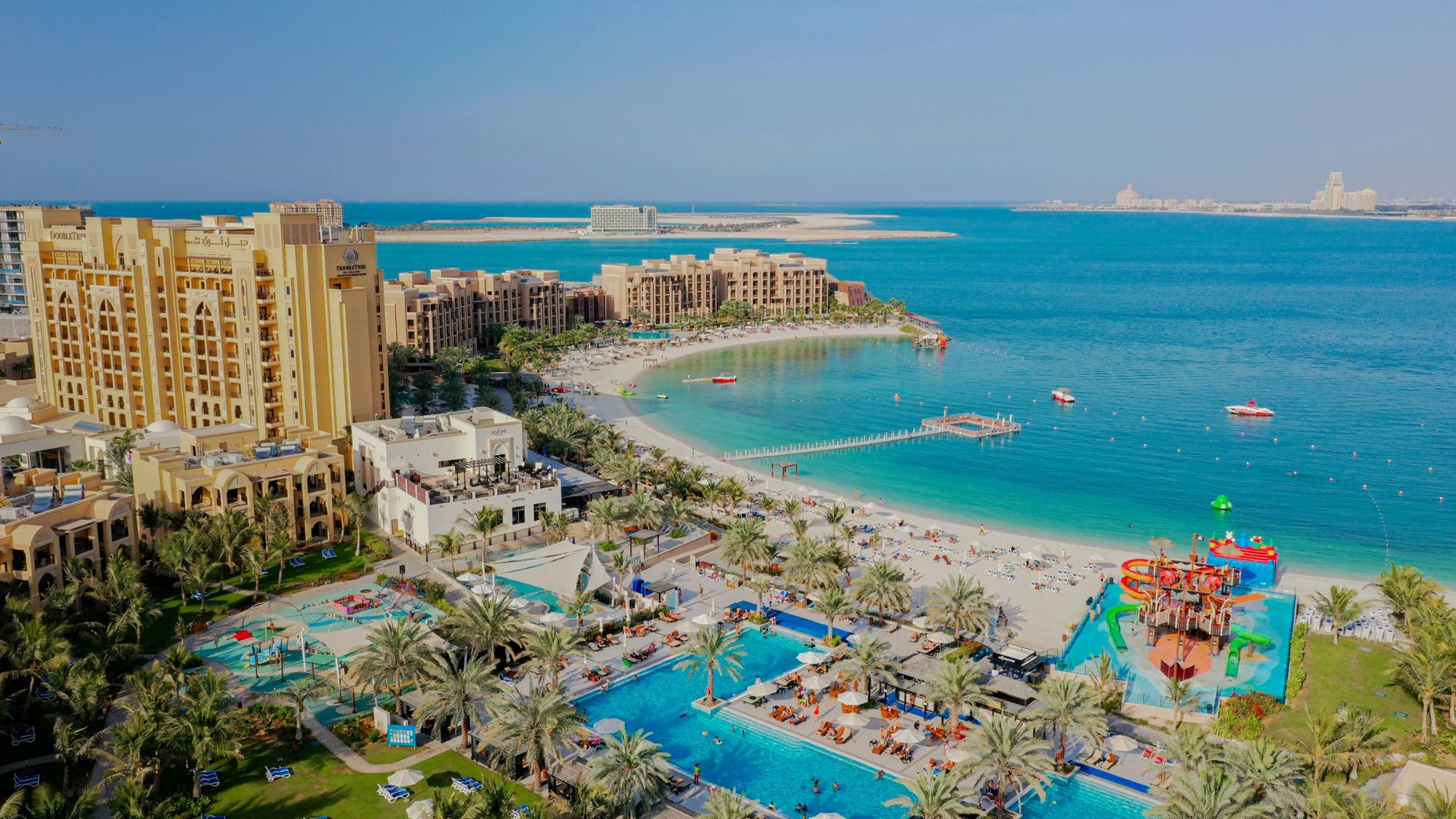 Al Marjan Island from the air